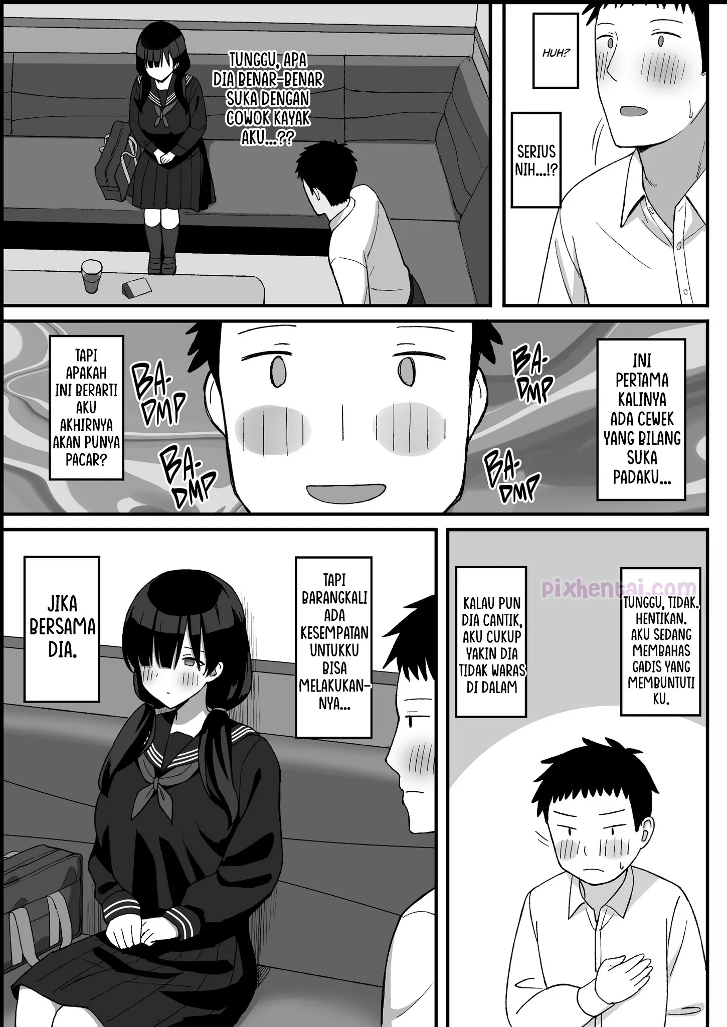 Komik hentai xxx manga sex bokep My Big-Boobed Stalker is Now My Girlfriend 12